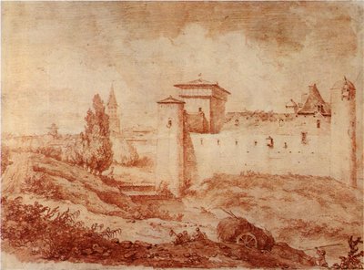 Schloss Nègrepelisse bei Montauban von Jean Honore Fragonard